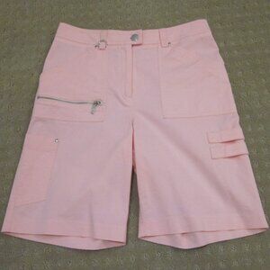 Women's Walter Genuin Pink Golf Shorts (Sz. 2)